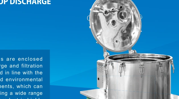 HUADA PSB / PBZ Manual top discharge centrifuges